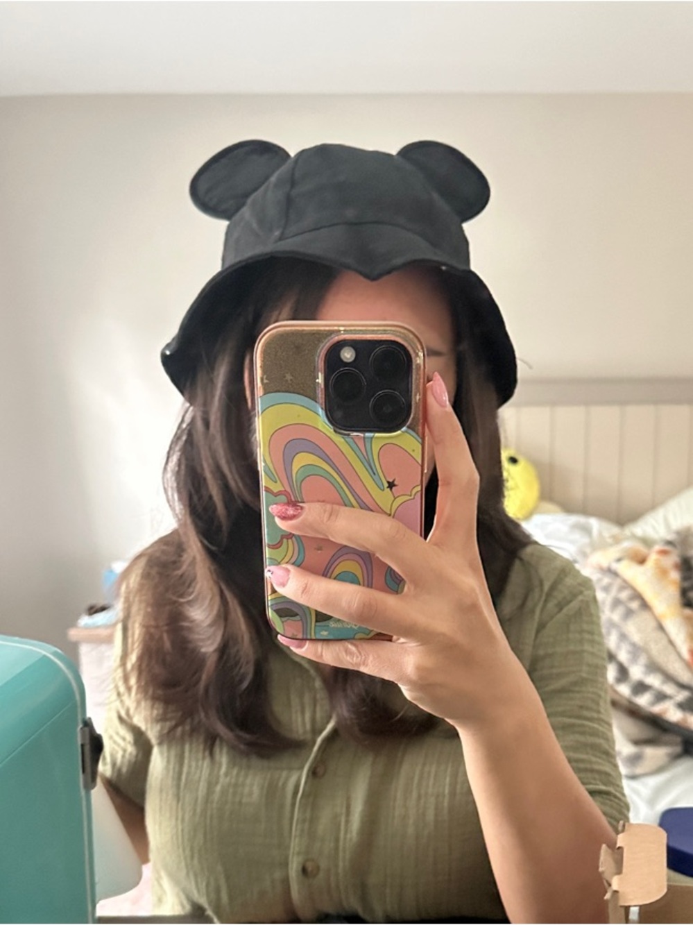 Mickey Ear Bucket Hat - Cute Sun Hat